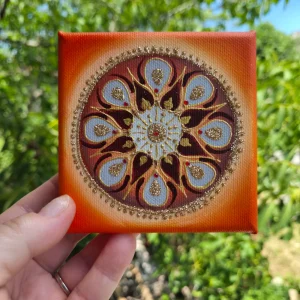 Mandala Sončna kapljica